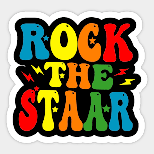 rock the staar Sticker